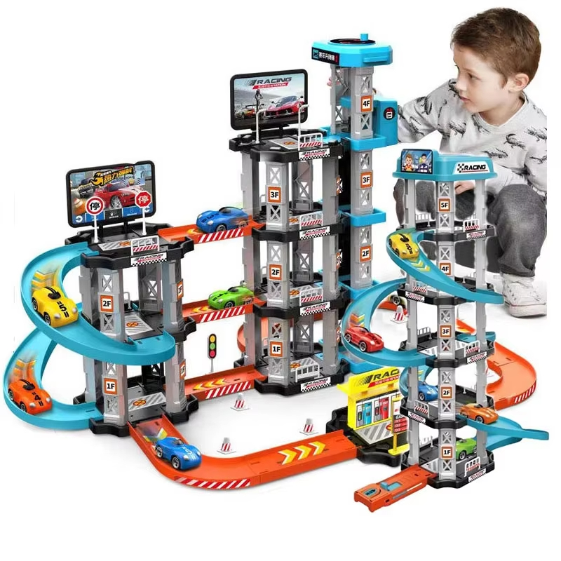 Hot Wheels Car Track Sets - Jouet de circuit de course automobile