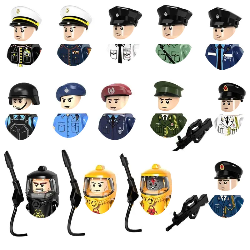 Lego Set City - Blocs de construction de la police