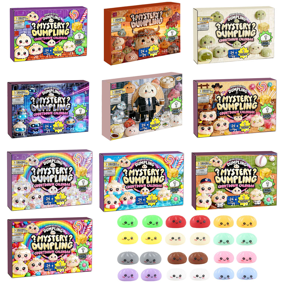 Party Games Children - Calendrier de l'Avent Surprise Dumpling Blind