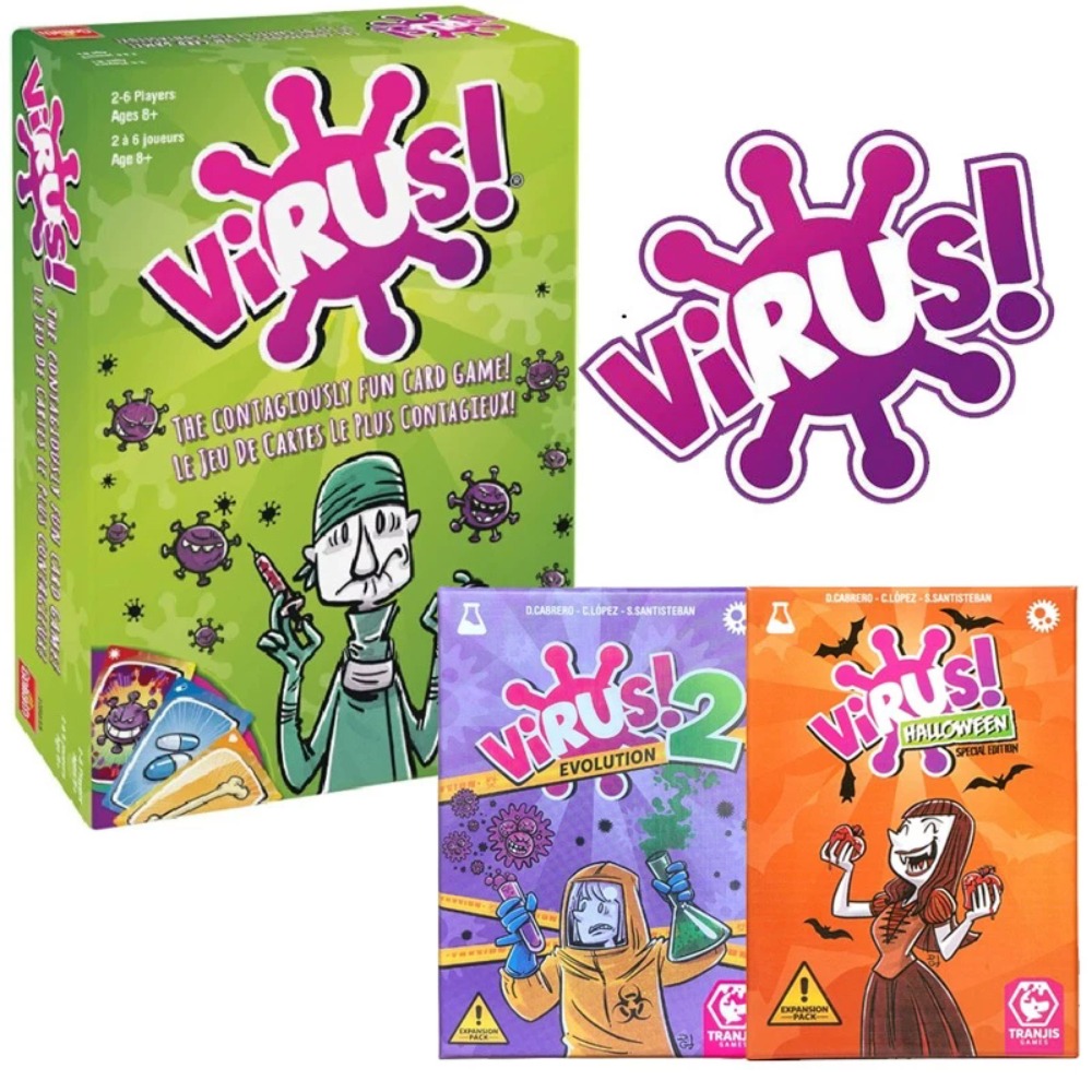 Party Games Bridal Shower - Jeu de cartes Virus Card Game
