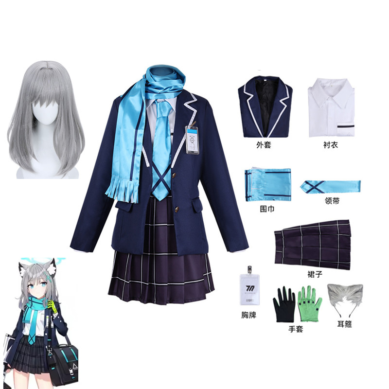 Party Games School - Costume de cosplay Blue Archive Sunaokami