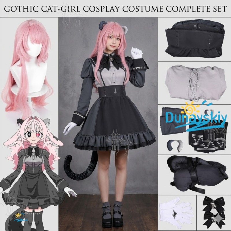 Party Games Steam - Costume de cosplay complet Pukey Goddess