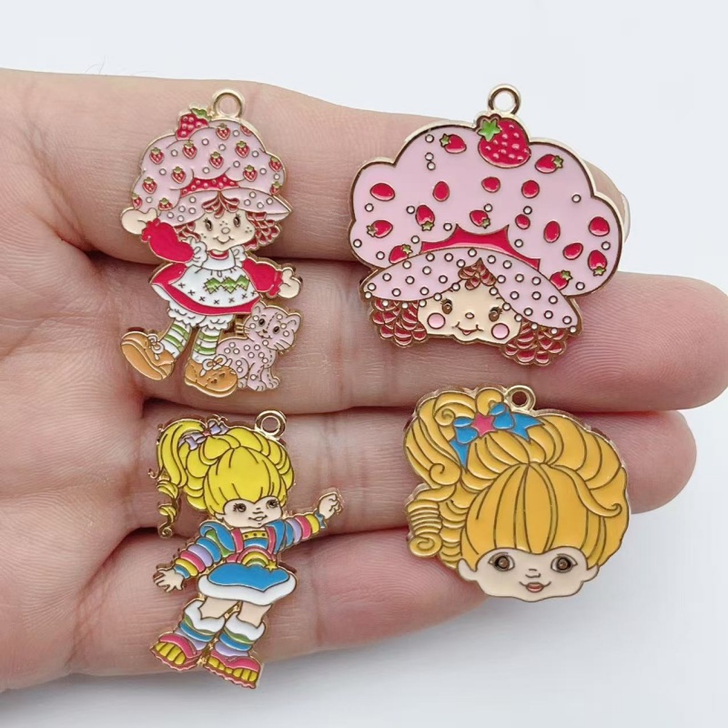 Party Games Girls - 10 pièces de pendentifs en métal
