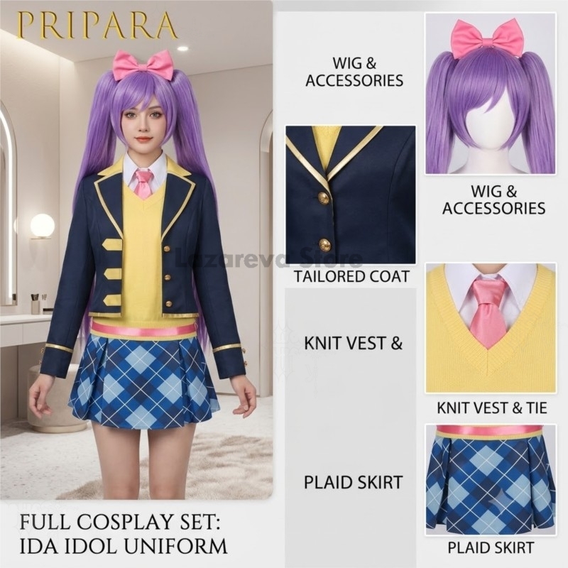 Costume de Cosplay Pripara Man - Party Games School avis et prix