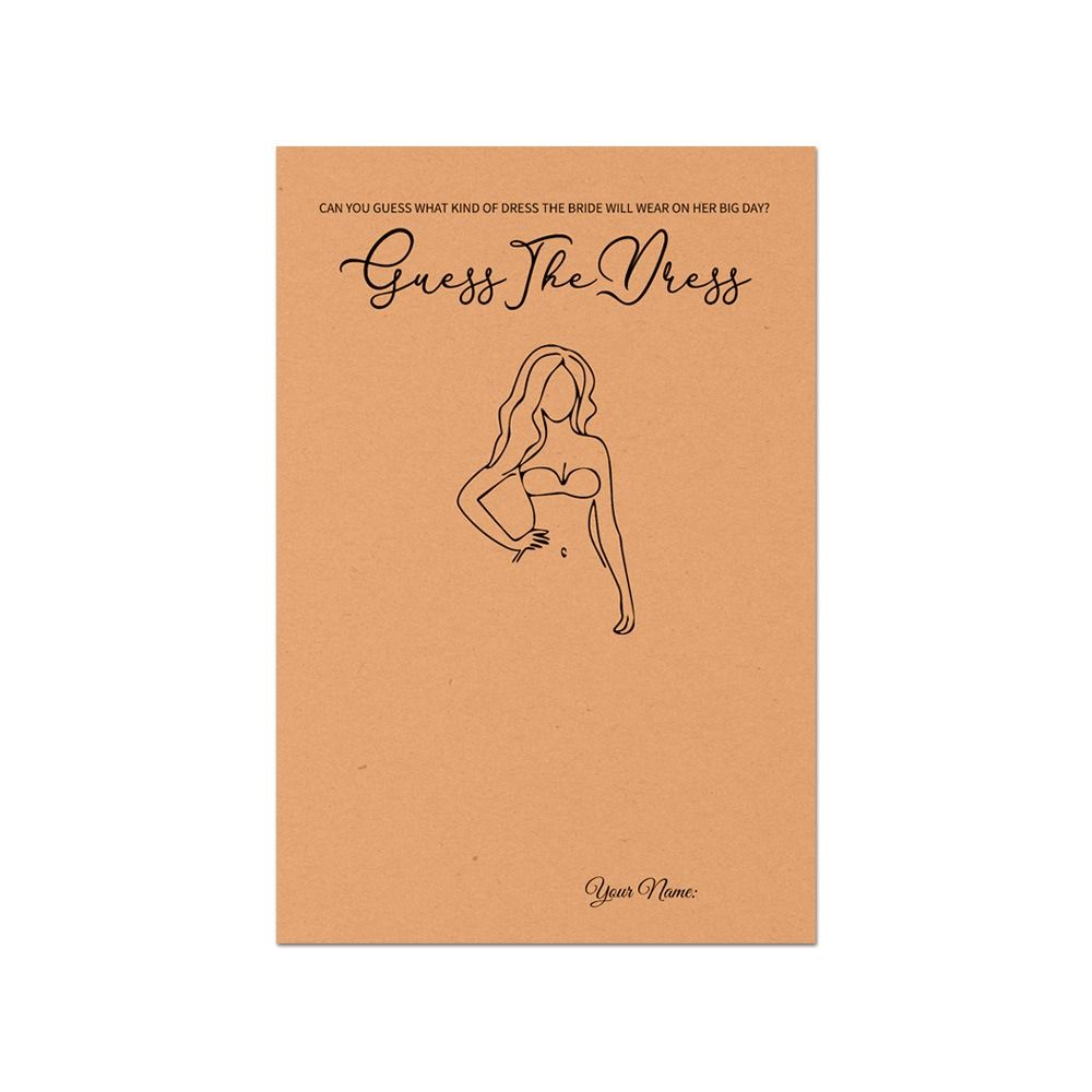 10 pièces - Jeu de devinettes  - Party Games Bridal Shower avis et prix