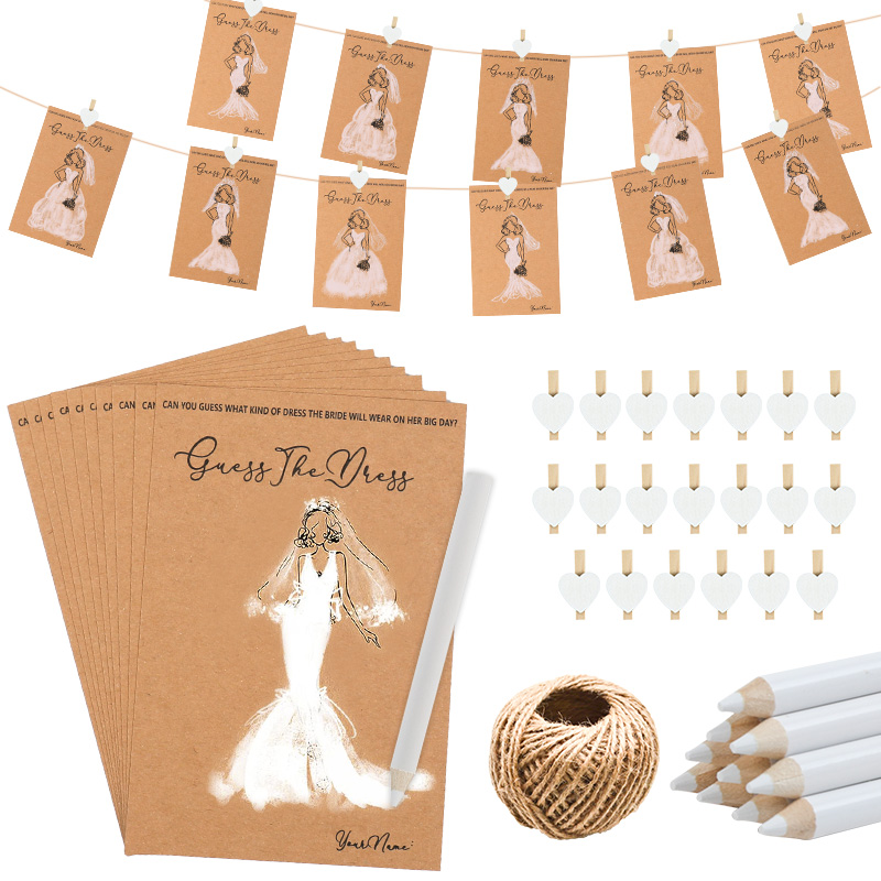 10/20 ensembles de cartes de j - Party Games Bridal Shower avis et prix