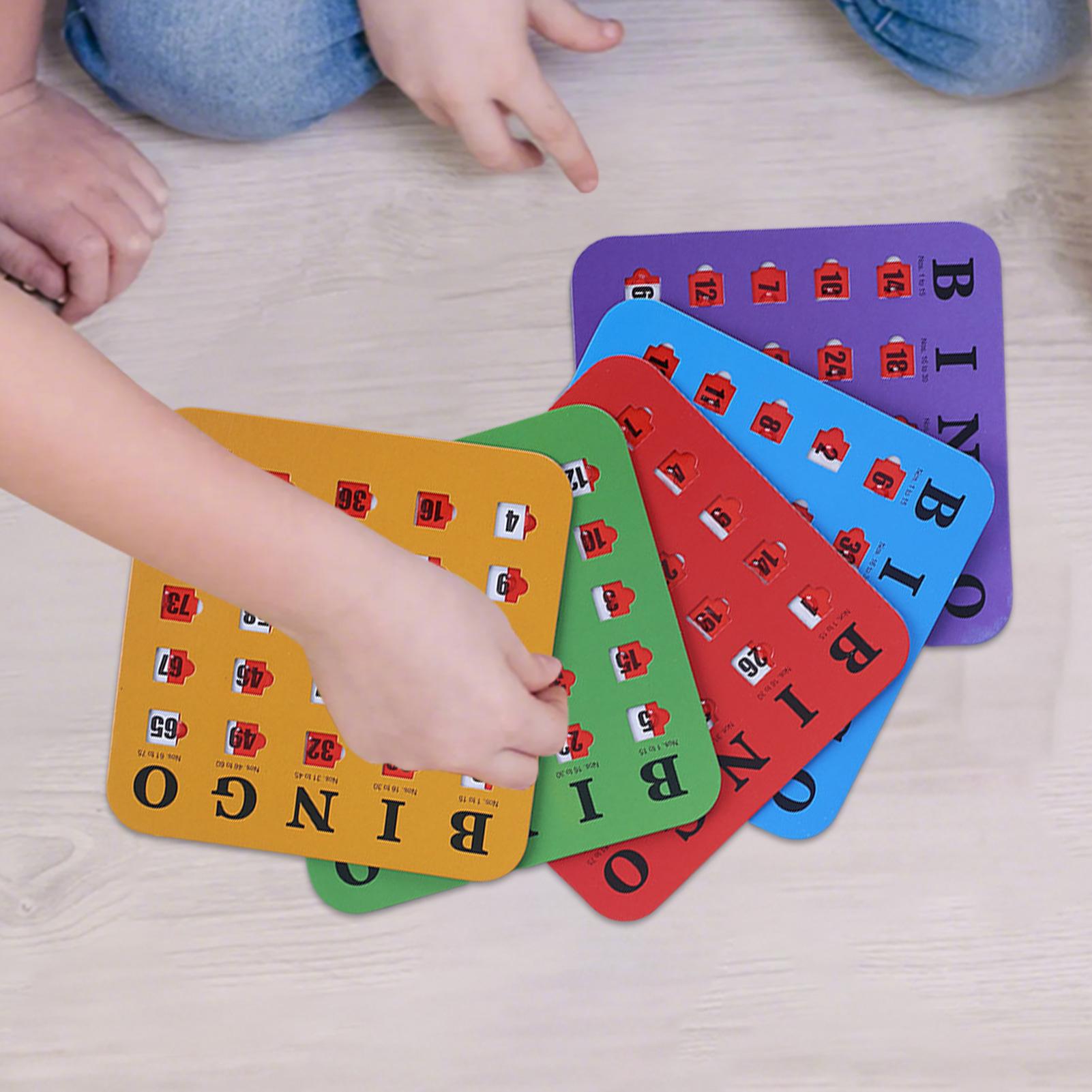 5 cartes de jeu de Bingo couli - Party Games School avis et prix