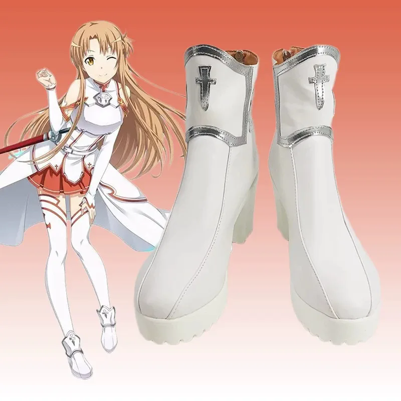 Bottes de Cosplay Yuuki Asuna  - Party Games For Adults Online Free avis et prix