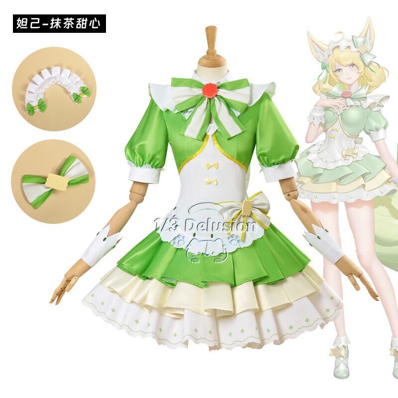 Costume de cosplay Daji Matcha - Party Games Girls avis et prix